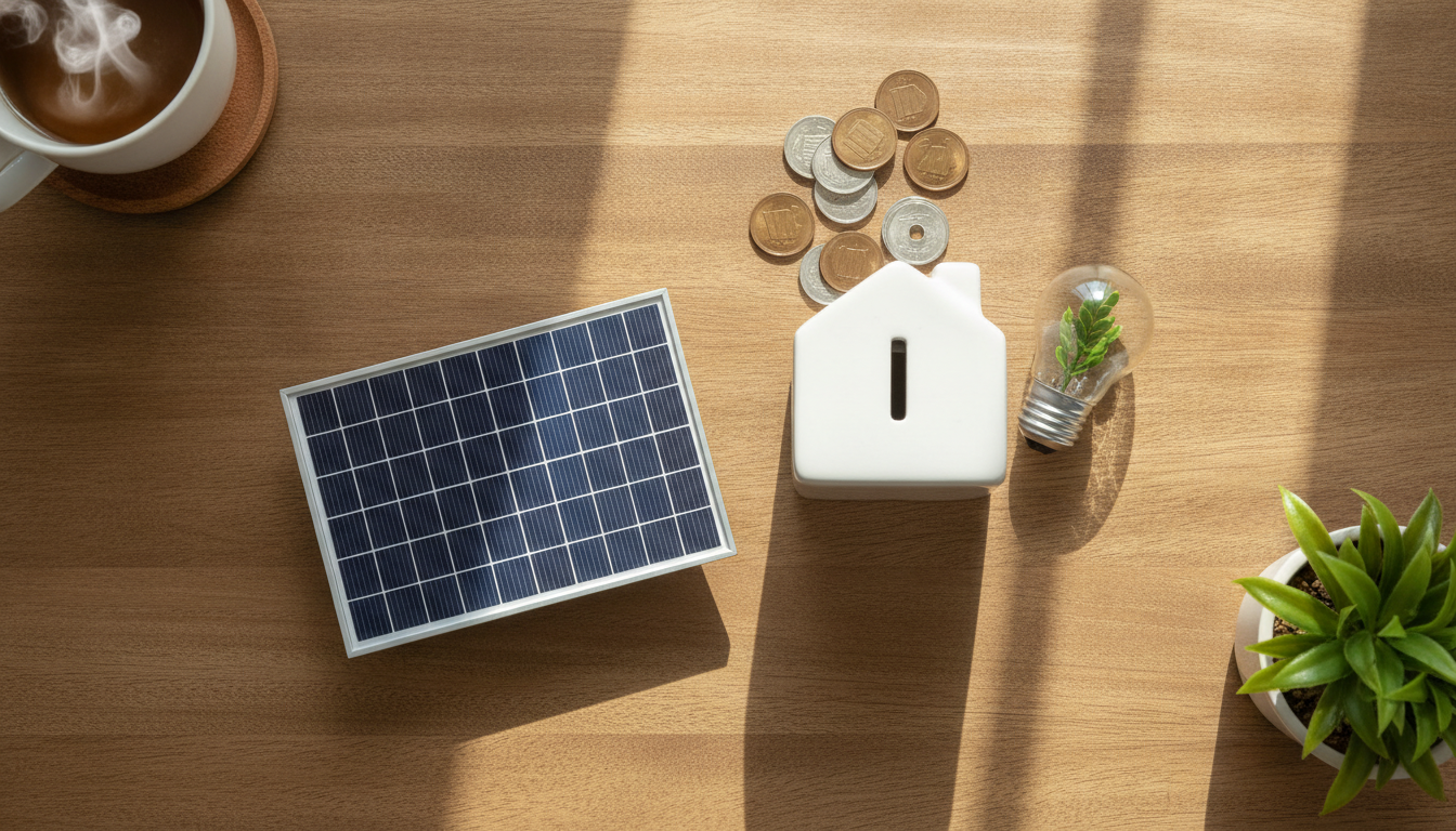 太陽光発電のメリットは売電収入と電気代削減